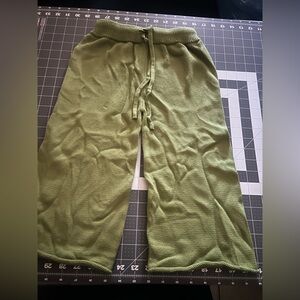 Kids Casual Green Sweatpants